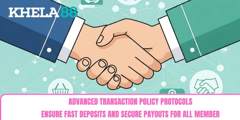 Advanced Transaction Policy protocols ensure fast deposits and secure payouts for all member Advanced Transaction Policy protocols ensure fast deposits and secure payouts for all member
