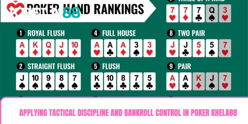 Applying tactical discipline and bankroll control in Poker khela88 Applying tactical discipline and bankroll control in Poker khela88