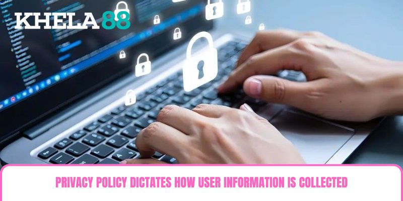 Privacy Policy dictates how user information is collected Privacy Policy dictates how user information is collected
