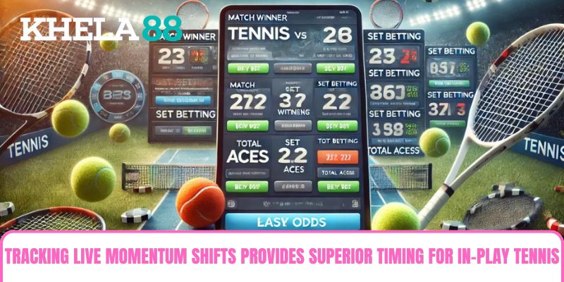 Tracking live momentum shifts provides superior timing for in-play Tennis Betting selections Tracking live momentum shifts provides superior timing for in-play Tennis Betting selections